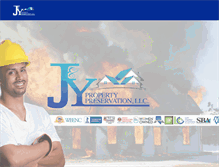 Tablet Screenshot of jypreservation.com